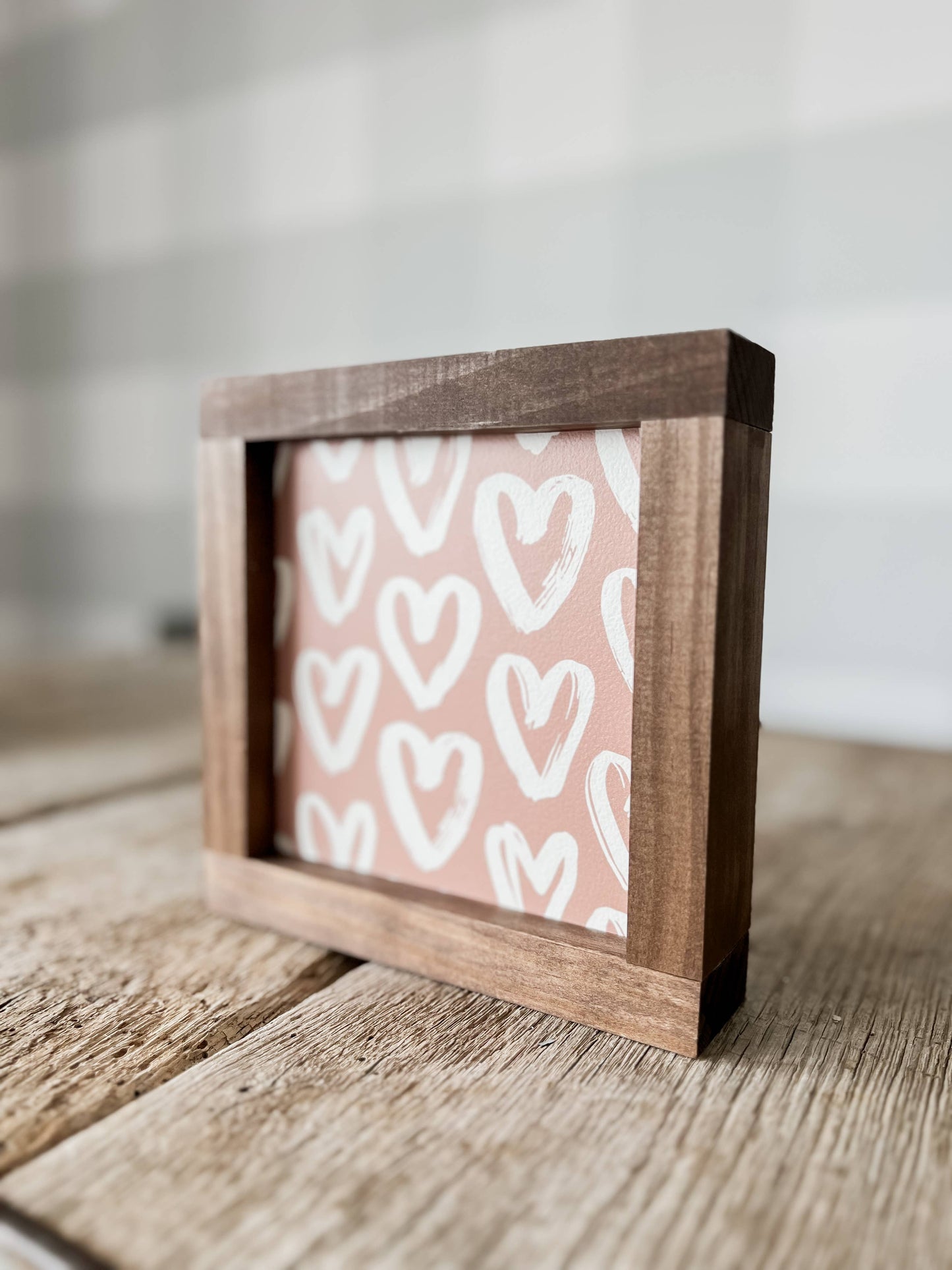 Valentine's Pattern #3 | Valentine's Day Wood Sign