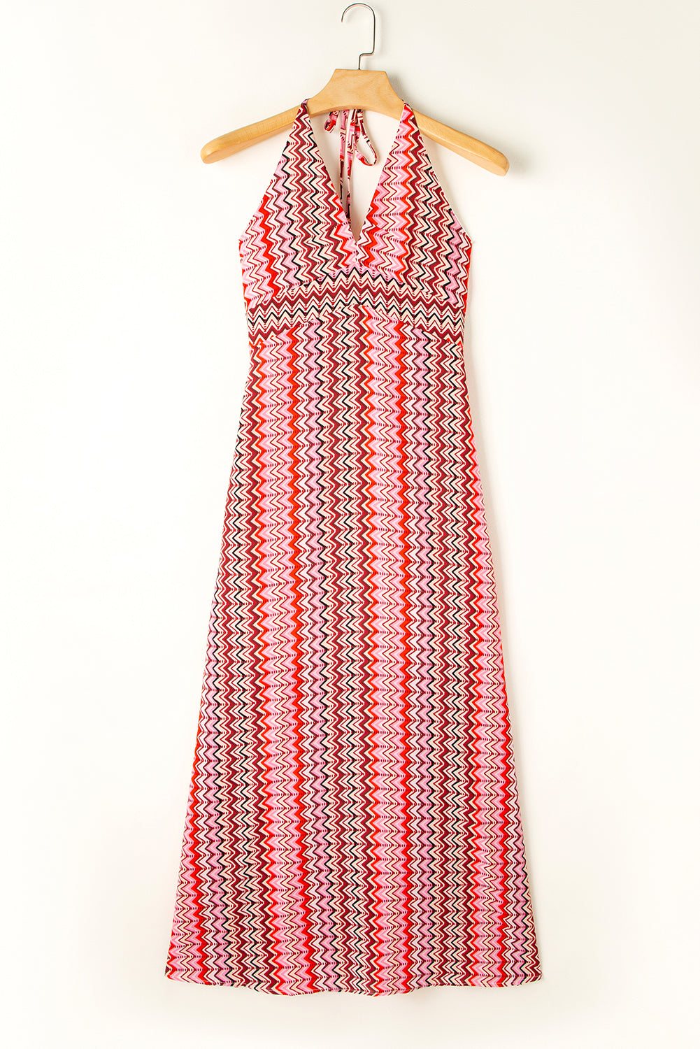 Red Boho Maxi Dress