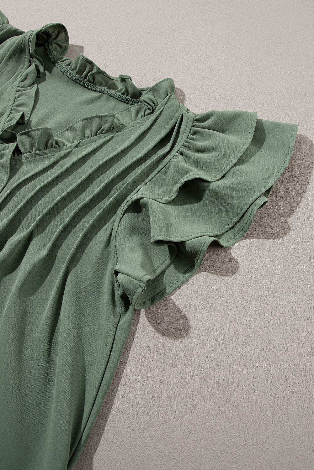 Mist Green Frill Dress