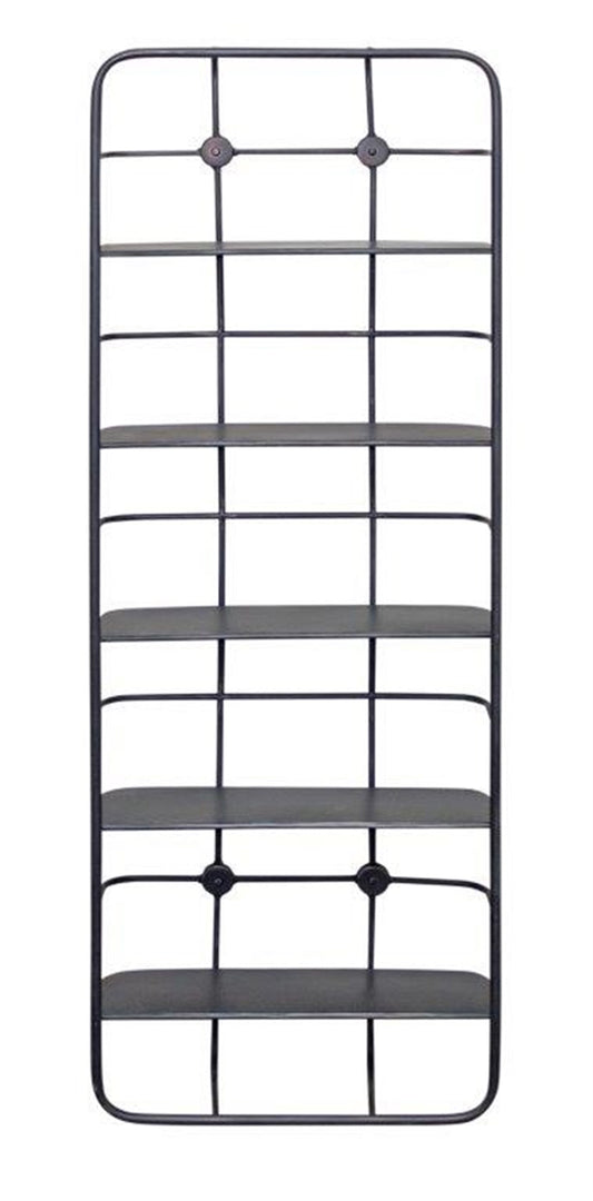 Iron Grid Wall Shelf