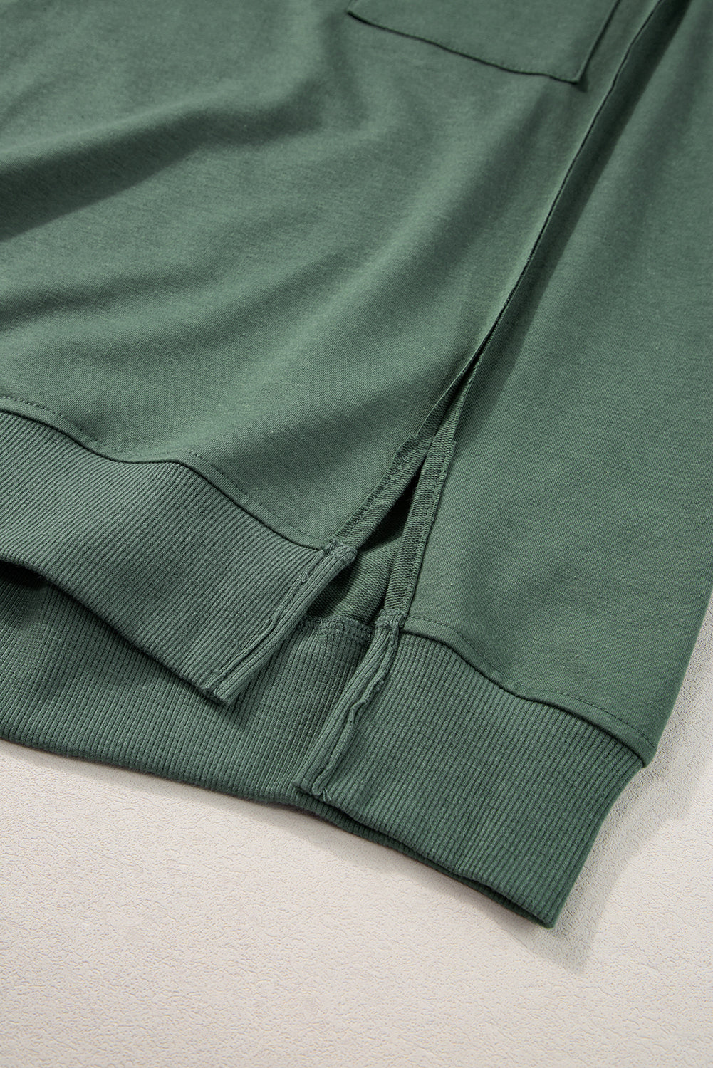 Laurel Green Exposed Seam Tee