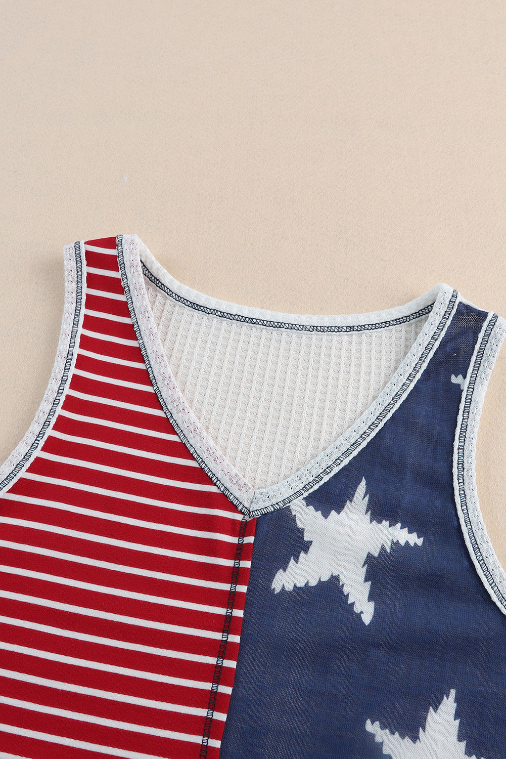 American Flag Stars and Stripes Tank Top