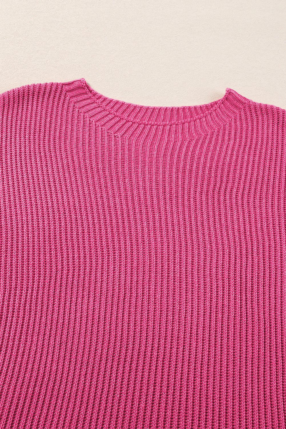 Rose Red Oversized Sweater