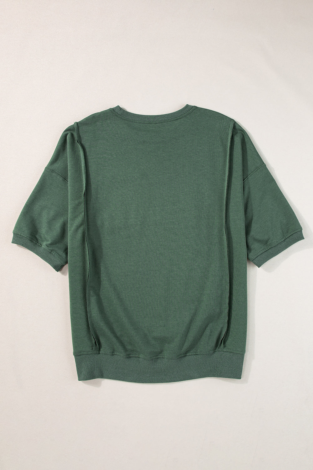 Laurel Green Exposed Seam Tee