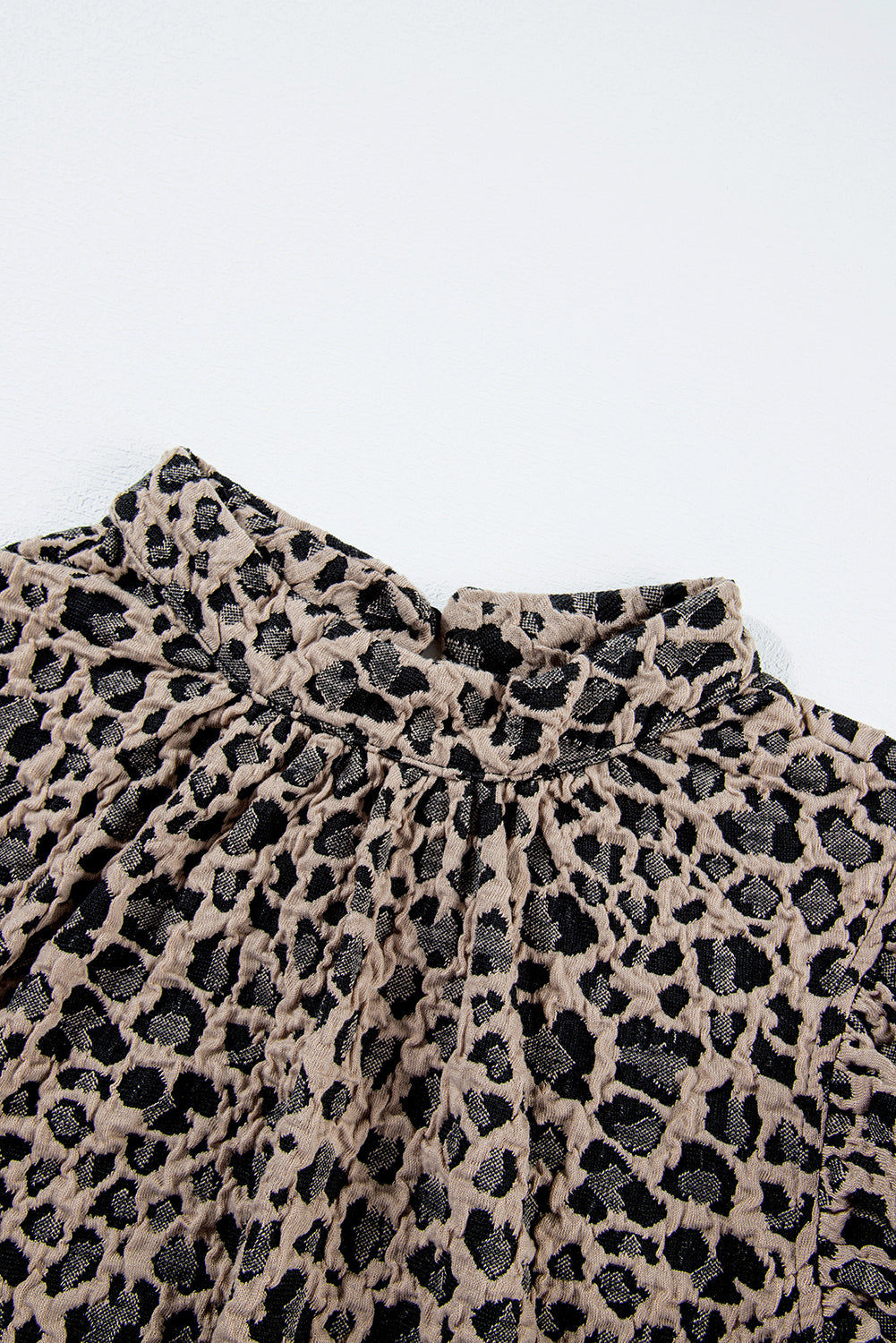 Khaki Animal Print Top