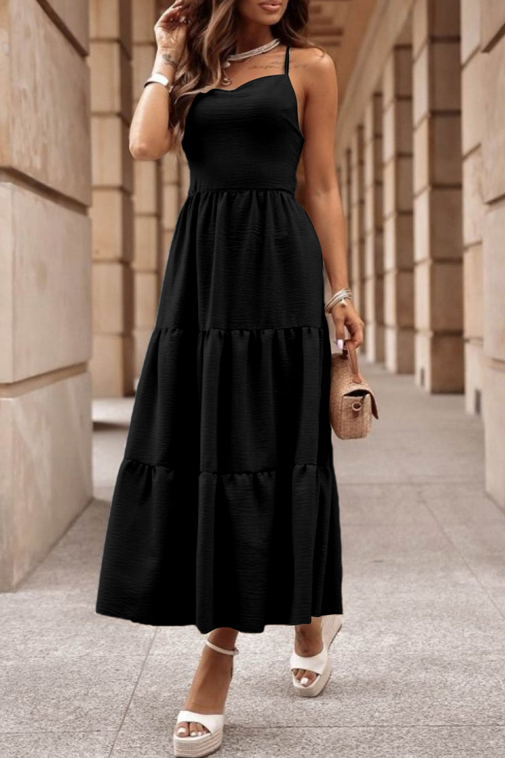 Black Crossover Maxi