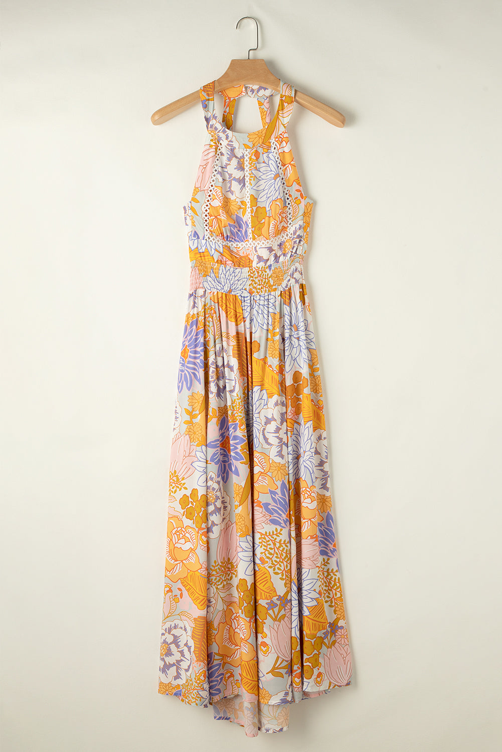 Orange Boho Maxi Dress