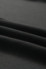 Load image into Gallery viewer, Black Smocked Wrist Shift Top
