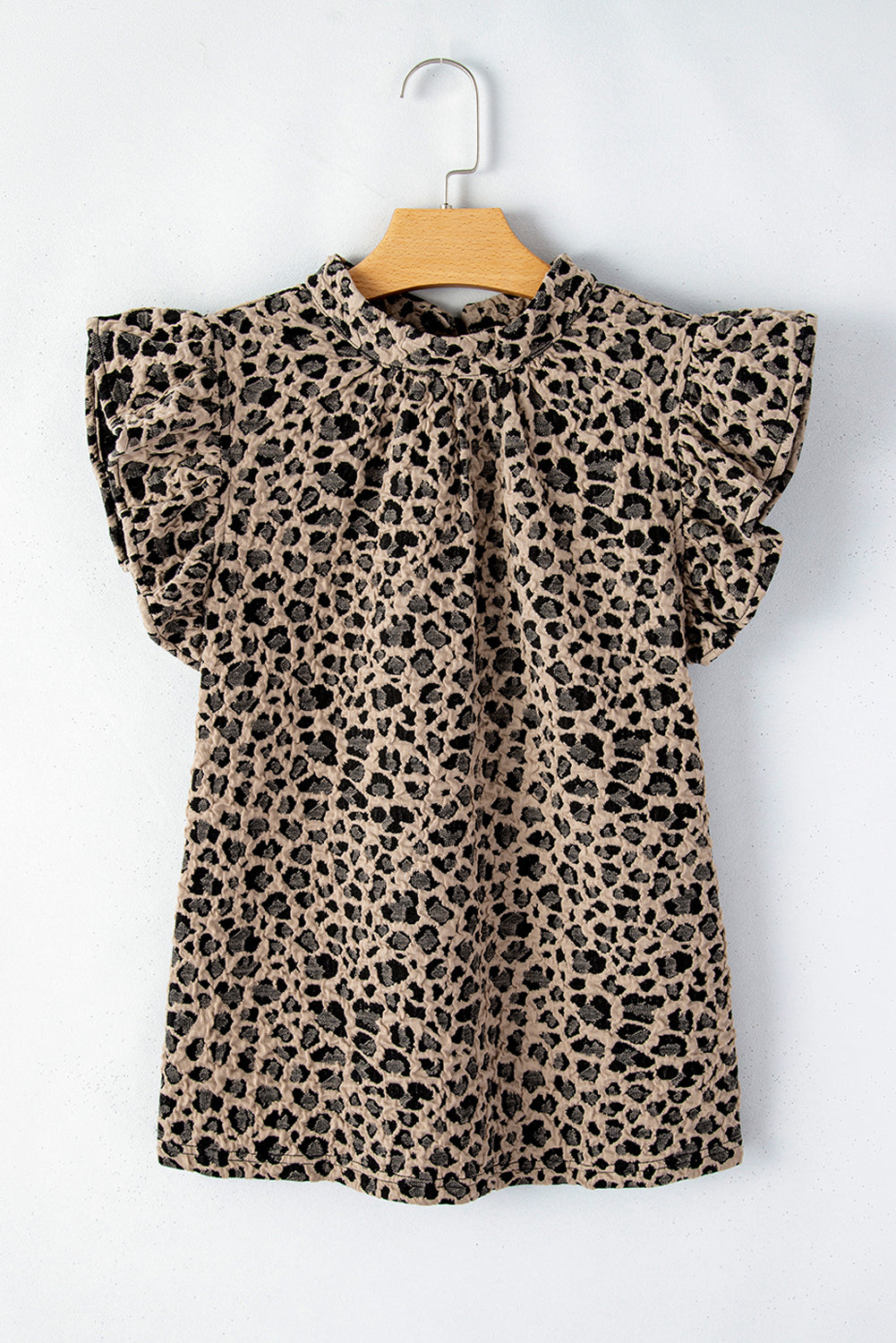 Khaki Animal Print Top