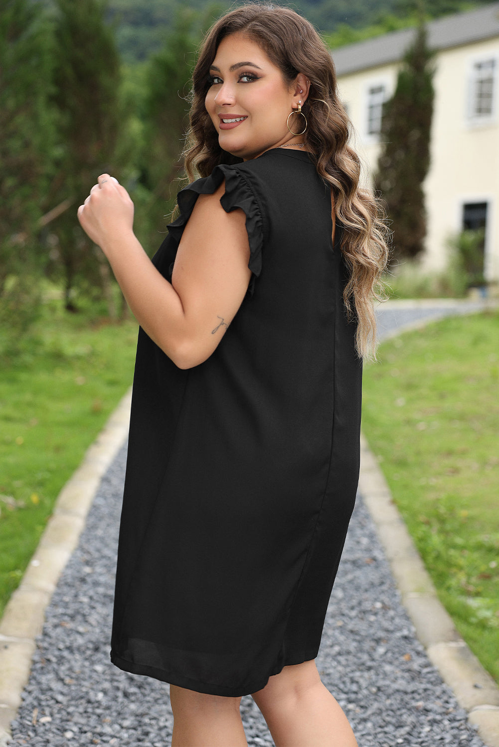 Black Shift Dress