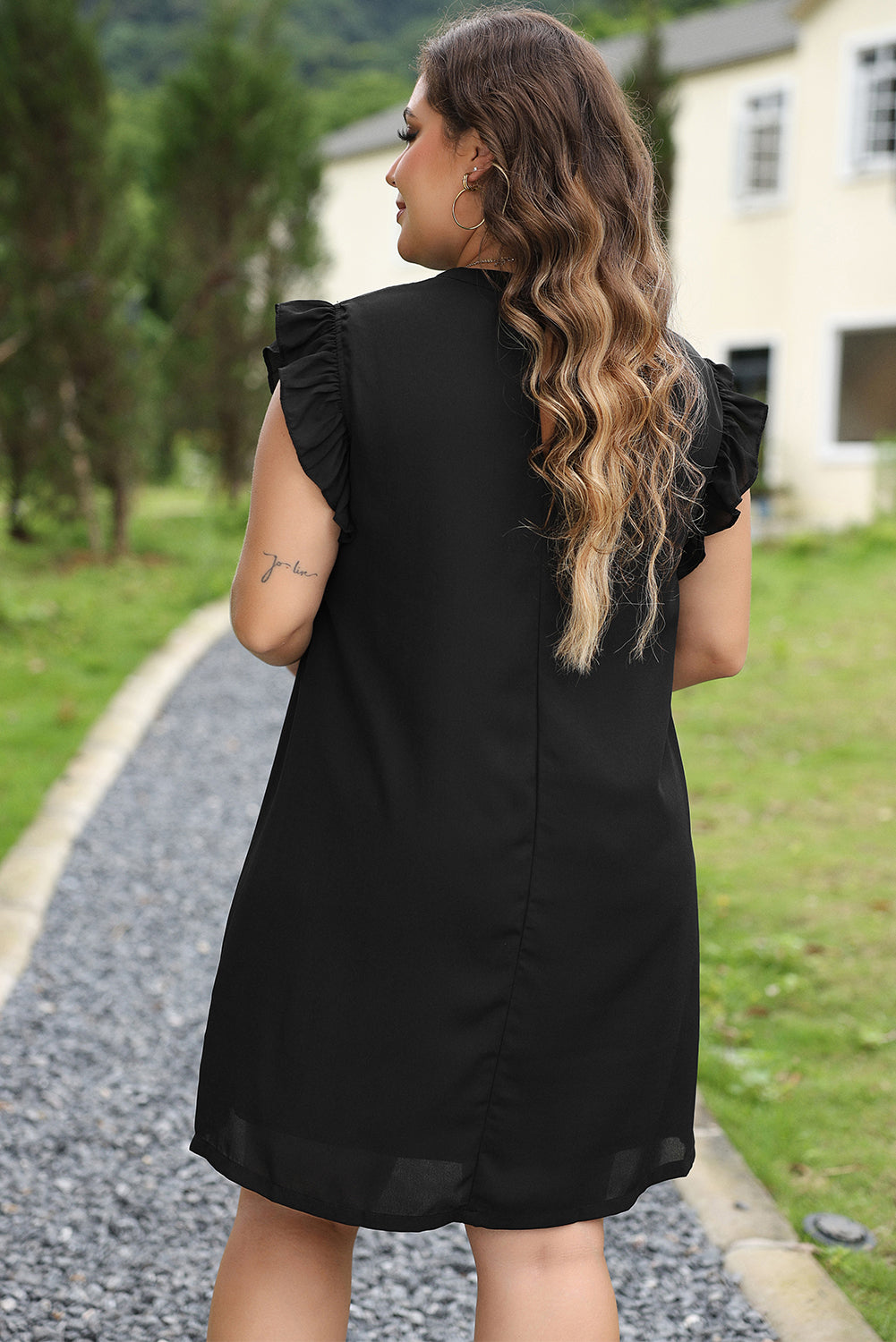 Black Shift Dress