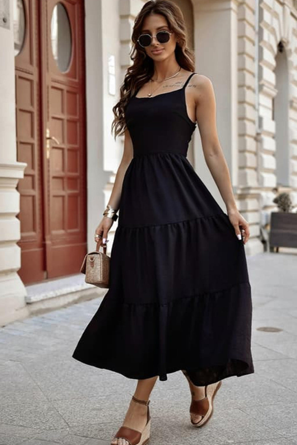 Black Crossover Maxi