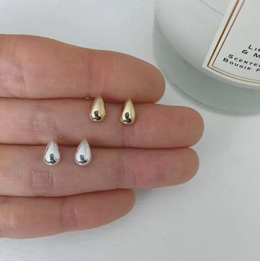 Tiny Water Drop Earrings