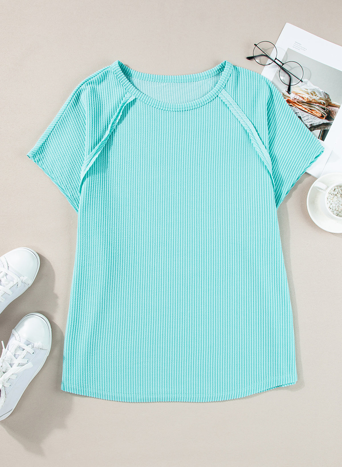 Light Blue Tee - PLUS