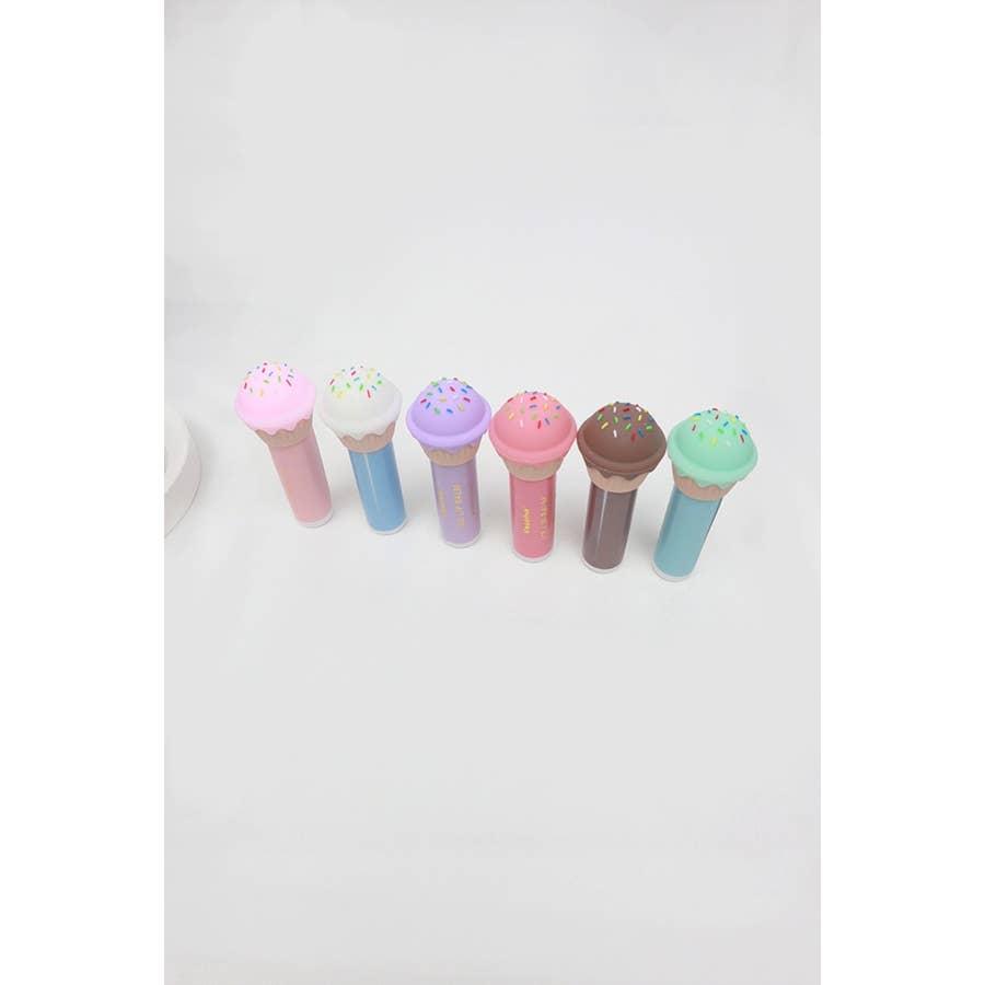 24-Pcs Ice Cream Lip Balm: MIX COLOR / ONE