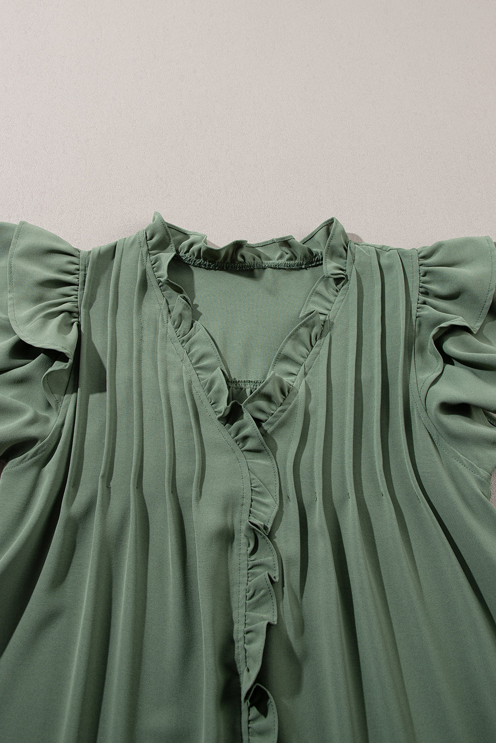 Mist Green Frill Dress