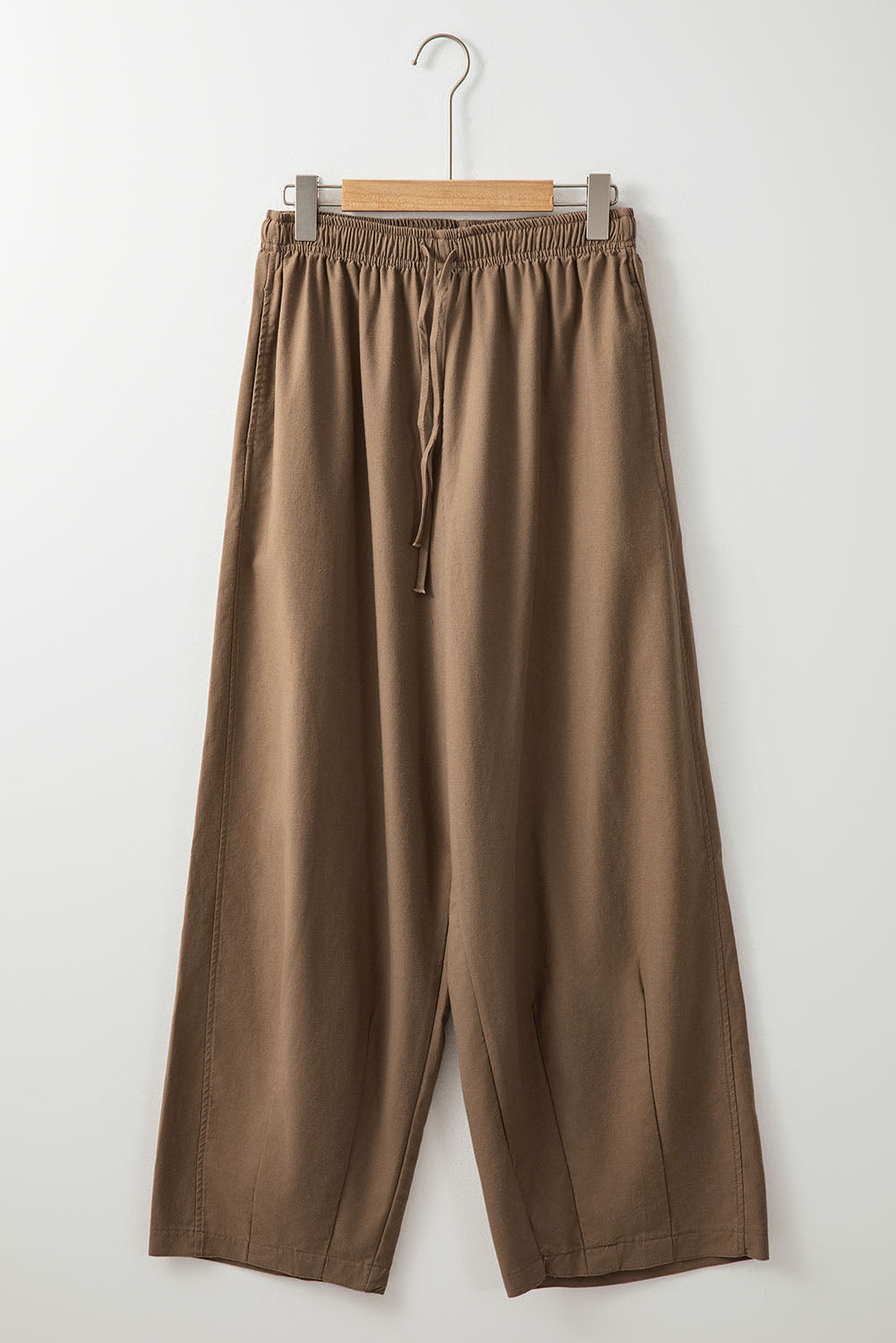 Desert Palm Cotton Linen Wide Leg Pants