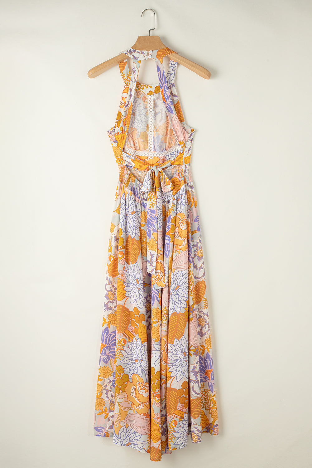 Orange Boho Maxi Dress