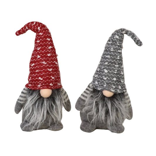 Gnome w/ Red and Grey Hats