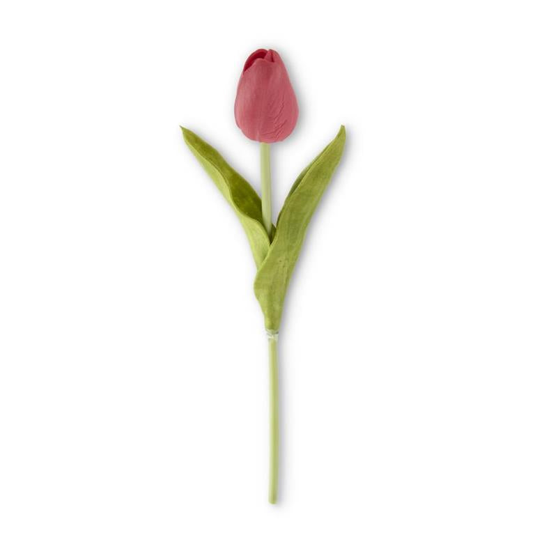 Mini Red Tulip Stem - 10.5"