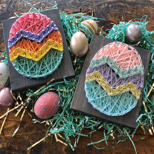 Easter Egg Mini String Art Kit - DIY