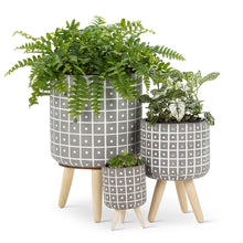 Load image into Gallery viewer, Dot Tripod Planters
