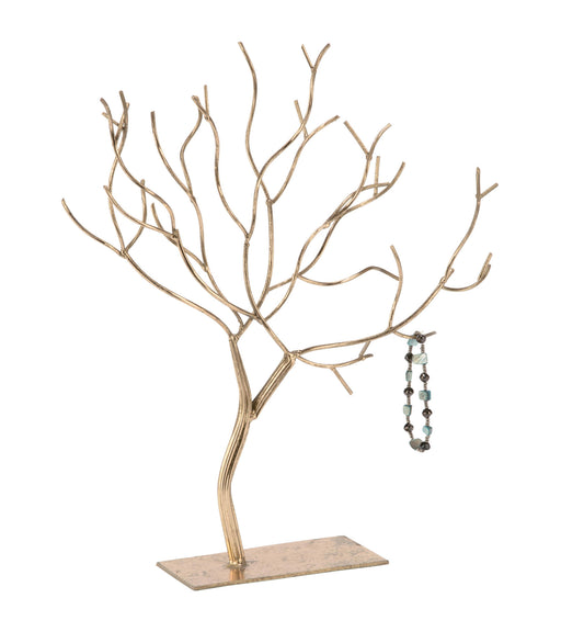 Gold Jewelry Tree