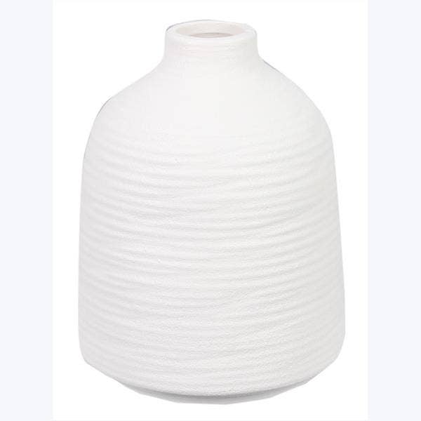 Stoneware White Vase