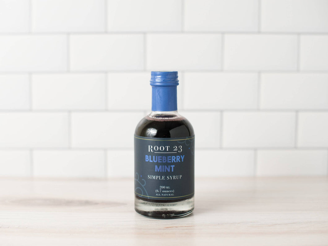 Blueberry Mint Simple Syrup