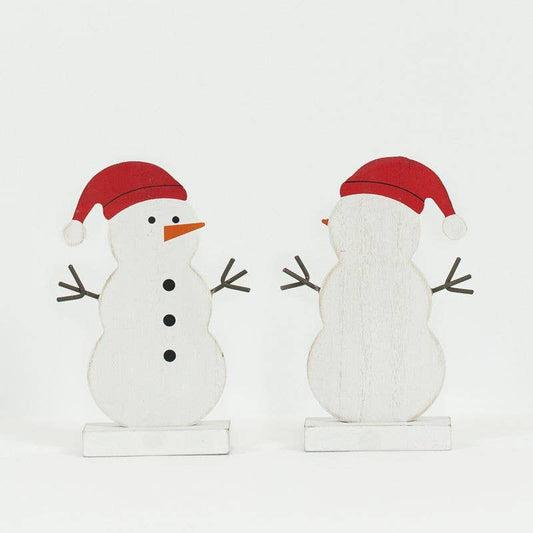 Small Snowman Sitter - No Scarf