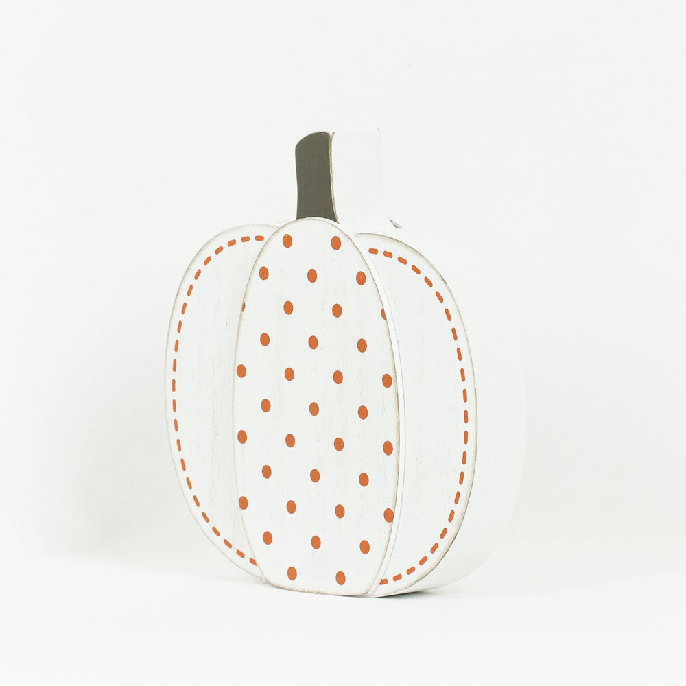 Orange Dotted Pumpkin