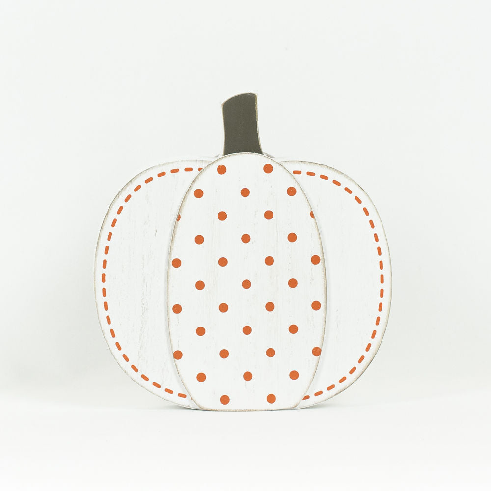 Orange Dotted Pumpkin