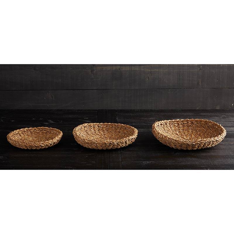 Flat Seagrass Baskets