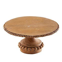 Natural Beaded Cake Stands