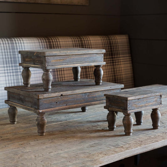 Ornate Table Top Risers