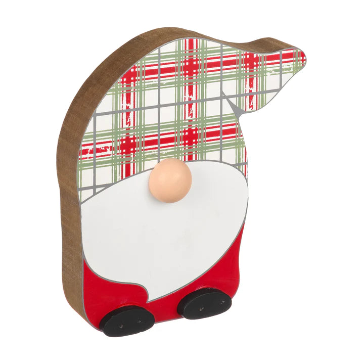 Christmas Plaid Gnome