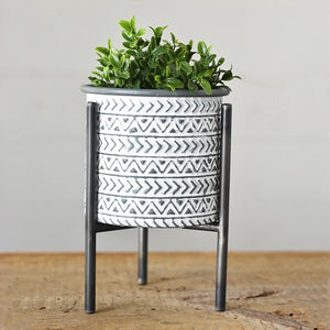 Moden Tin Planter