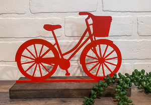 10” Bike Cutout - Red