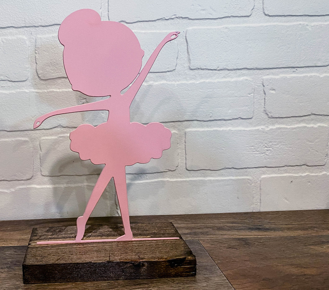 6” Ballerina Cutout - Pink