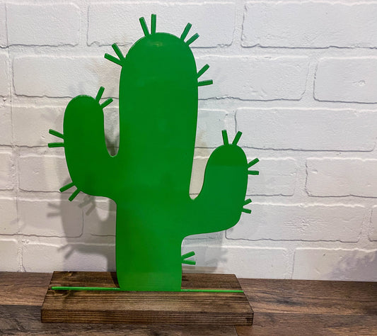 10” Cactus Cutout - Green
