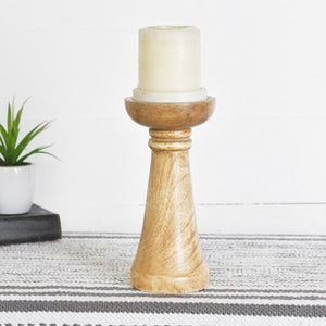 Wood & Marble Stand 9"