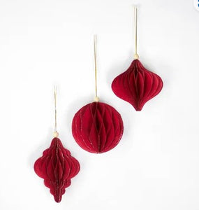 Red Paper Ornament