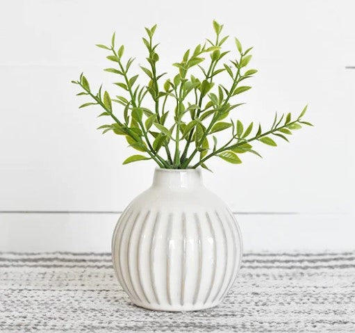 White Ceramic Vase