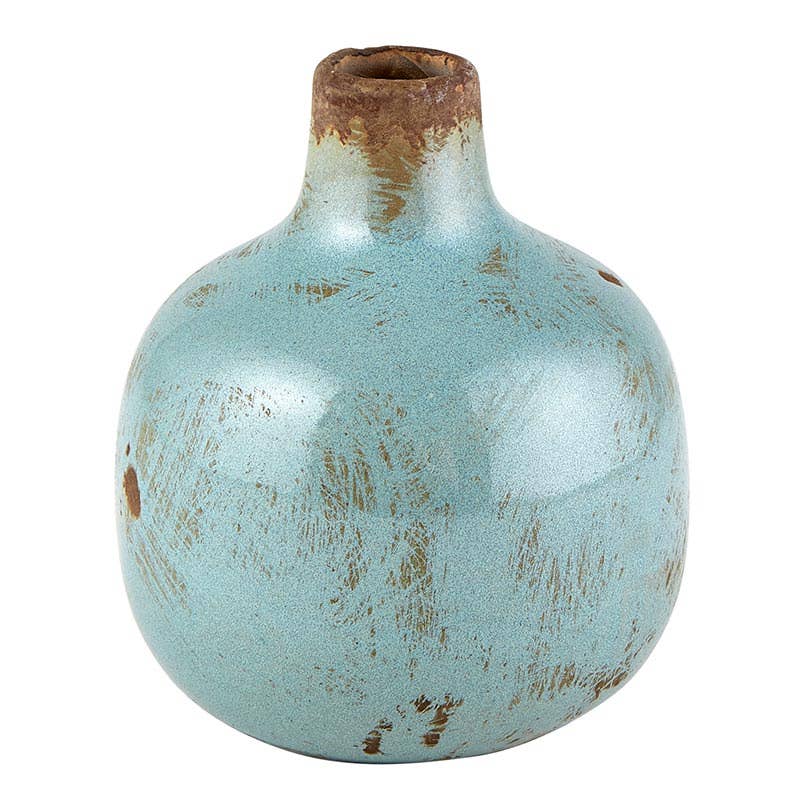 Grey Blue Mini Vase