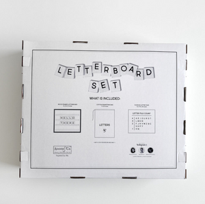 Letterboard Kit