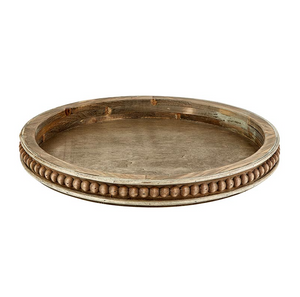 Round Beaded Tray