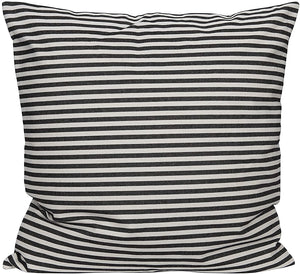 24" Square Cotton Striped Pillow