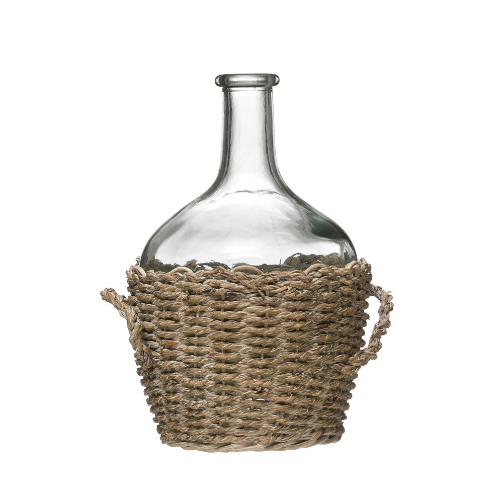 Woven Glass Bottle