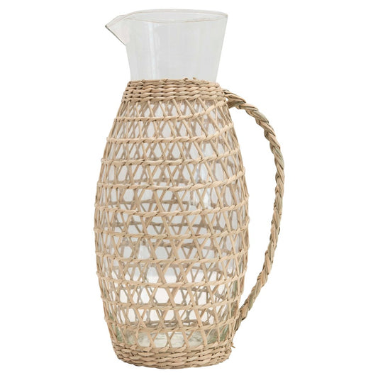 Seagrass-Wrapped Pitcher