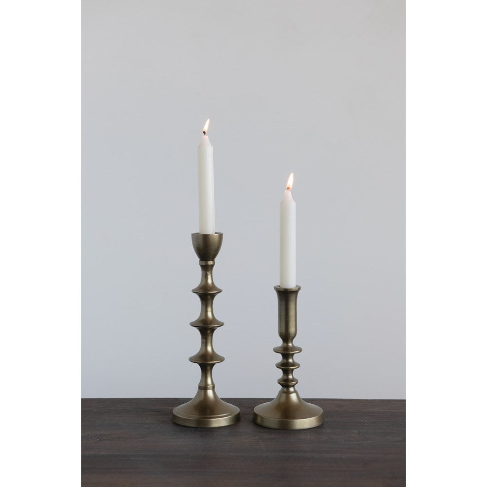 Antique Gold Candle Holders
